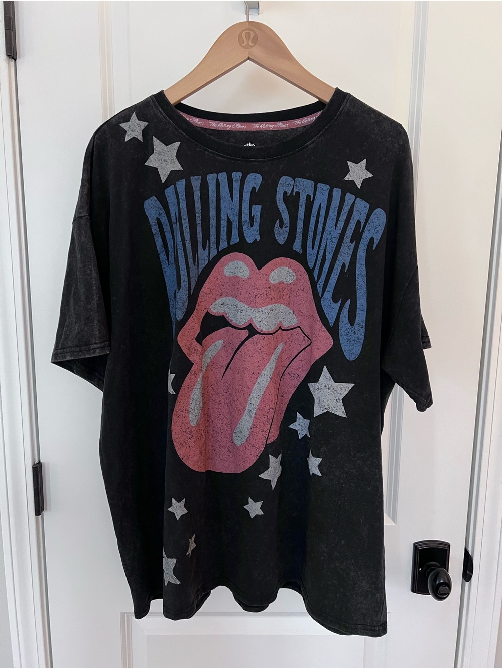 The Rolling Stones American Tour 1964 Short Sleeve Tee Shirt Size Large EUC